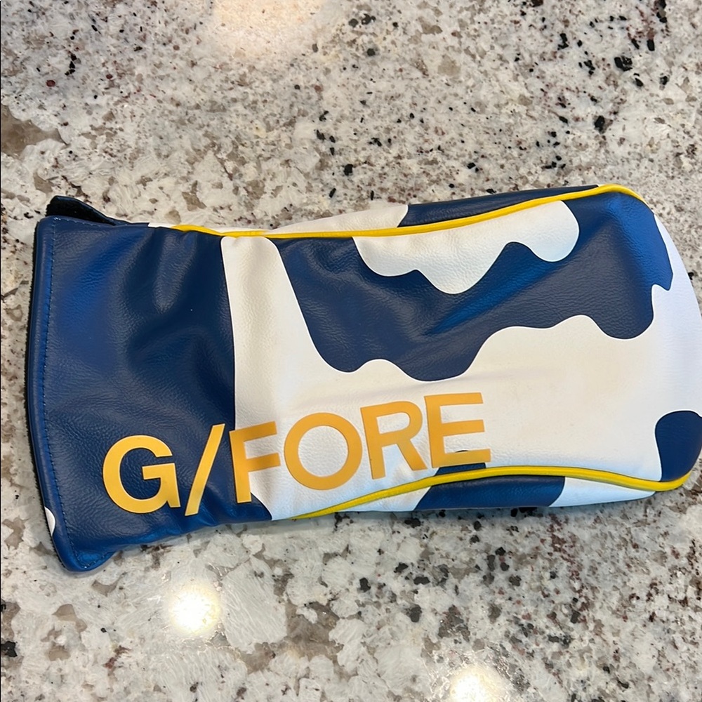 G/FORE Blue and White Golf Headcover